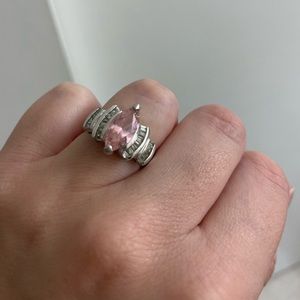 925 sterling silver Size 6 costume jewelry ring